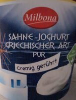 Sahne Joghurt griechischer Art pur