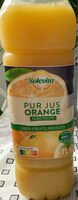 Pur jus orange avec pulpe
