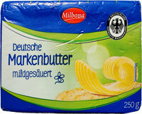 Deutsche Markenbutter mildgesäuert