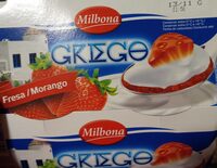 Yogur griego fresa