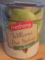 William Birne pear halves in juice