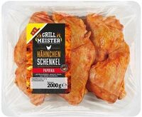 Hähnchenschenkel Paprika mit Rückenstück