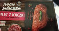 Filet z kaczki z sosem żurawinowym