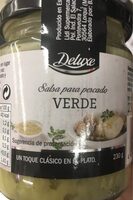 Salsa para pescado verde