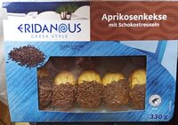 Aprikosenkekse mit Schokostreuseln