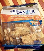Mini sesam bars