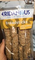 Eridanous greek style breadsticks with sunflower seeds