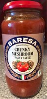 Chunky Mushroom pasta sauce