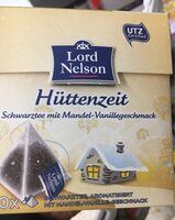 Hüttenzeit Schwarztee mit Mandel-Vanillegeschmack