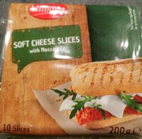 Soft cheese slices