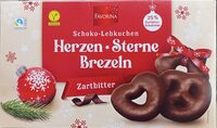 Schoko-Lebkuchen - Herzen - Sterne - Brezeln