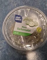 Klarer Gurkensalat