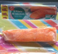 5 Filets de saumon