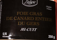 Foie gras de canard entier du Gers mi-cuit