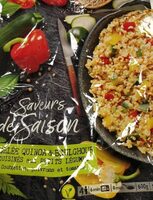 Poêlée Quinoa & Boulghour cuisiné aux petits légumes