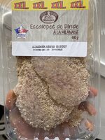 4 Escalopes de dinde à la milanaise