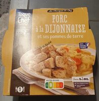Porc à la Dijonnaise  et ses pommes de terre