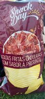 Batatas Fritas Onduladas com Sabor a Presunto