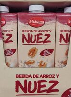 Leche de arroz y nuez