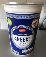 Creamy Greek Style Natural Yogurt