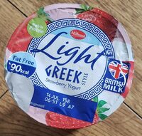 Light greek strawberry yogurt