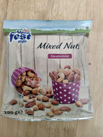 Mixed nuts caramelized