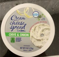 Chive &onion  cream cheese spread