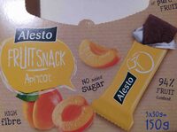 Fruit snack apricot bar
