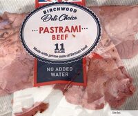 Pastrami beef