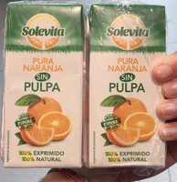 Pura naranja sin pulpa