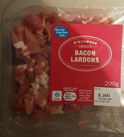 Bacon lardons smoked