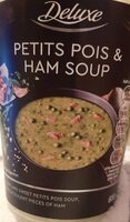 Petits pois & ham soup