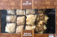 Baklava selection