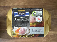 Large Golden Yolk Egg