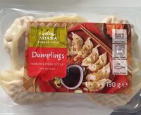 Dumplings Kimchi & pork style