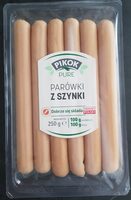 Parówki z szynki