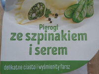 Pierogi ze szpinakiem i serem
