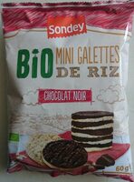 Mini Galettes De Riz Chocolat Noir