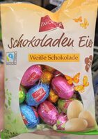 Schokoladen Eier Weiss