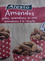 Caramelised almonds