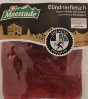 Viande séchée des Grisons