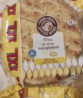 Pita bread with corn flour