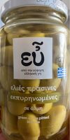 Olives vertes sans pepins