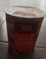 Duck and vegetables