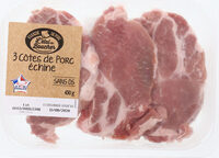 Côtes échine sans os