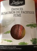 Émincés de saumon du pacifique fumé