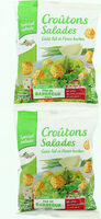 Croûtons salade goût ail et fines herbes