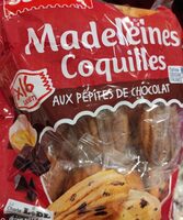 Madeleines coquilles pépites chocolat 400g