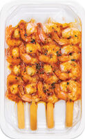 Brochettes de crevettes tandoori