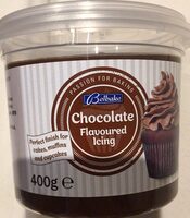 Chocolate flavoured icing